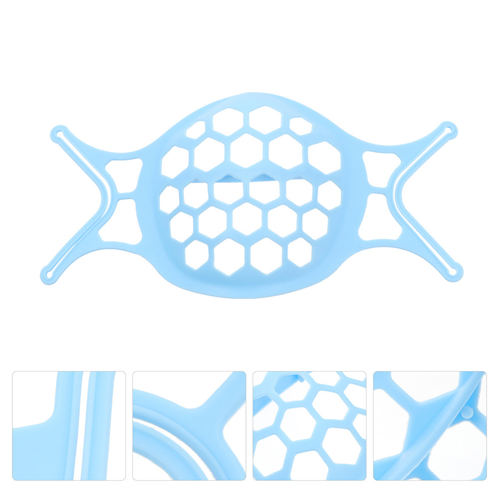 Silicone Mask Bracket - 4Pcs Soft Flexible Silicone Mask Inner