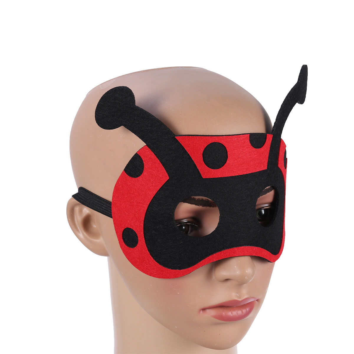 Kids Face Mask - Ladybird Mask Kids Animal Themed Half