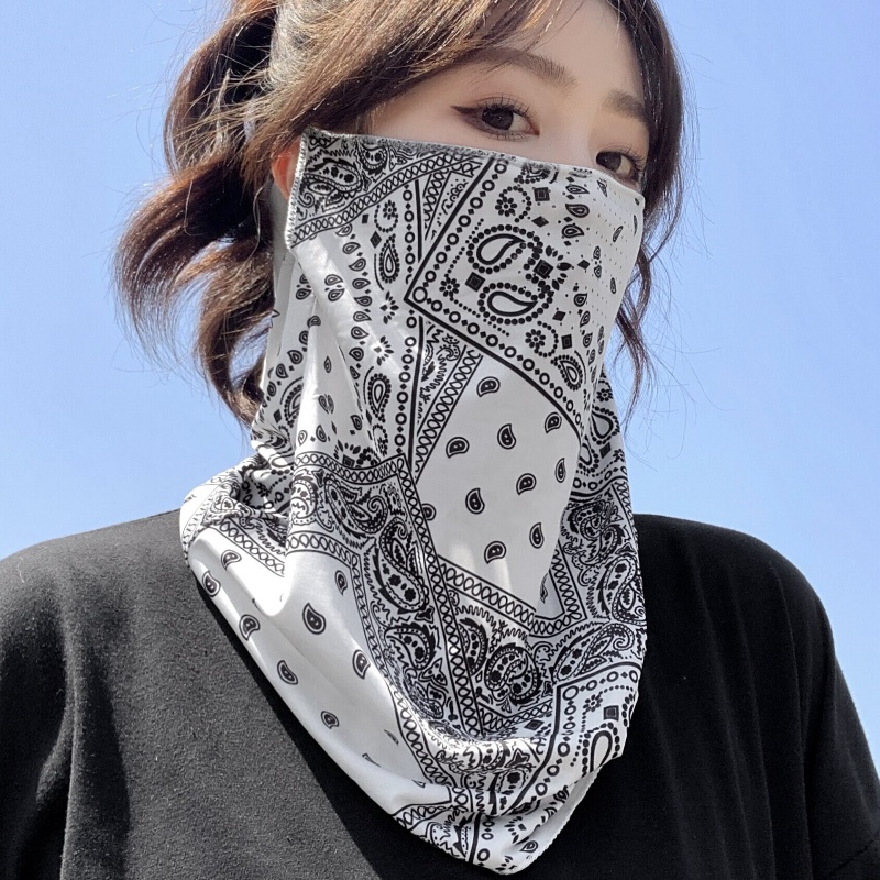 Sports Mask Breathable - Full Face Cycling Mask Ice Silk