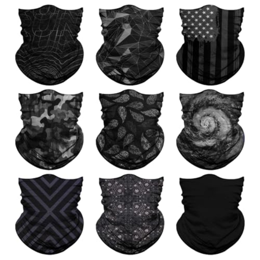 Neck Gaiter for Men Women Head - مراجعة Neck Gaiter Face Cover وسعره