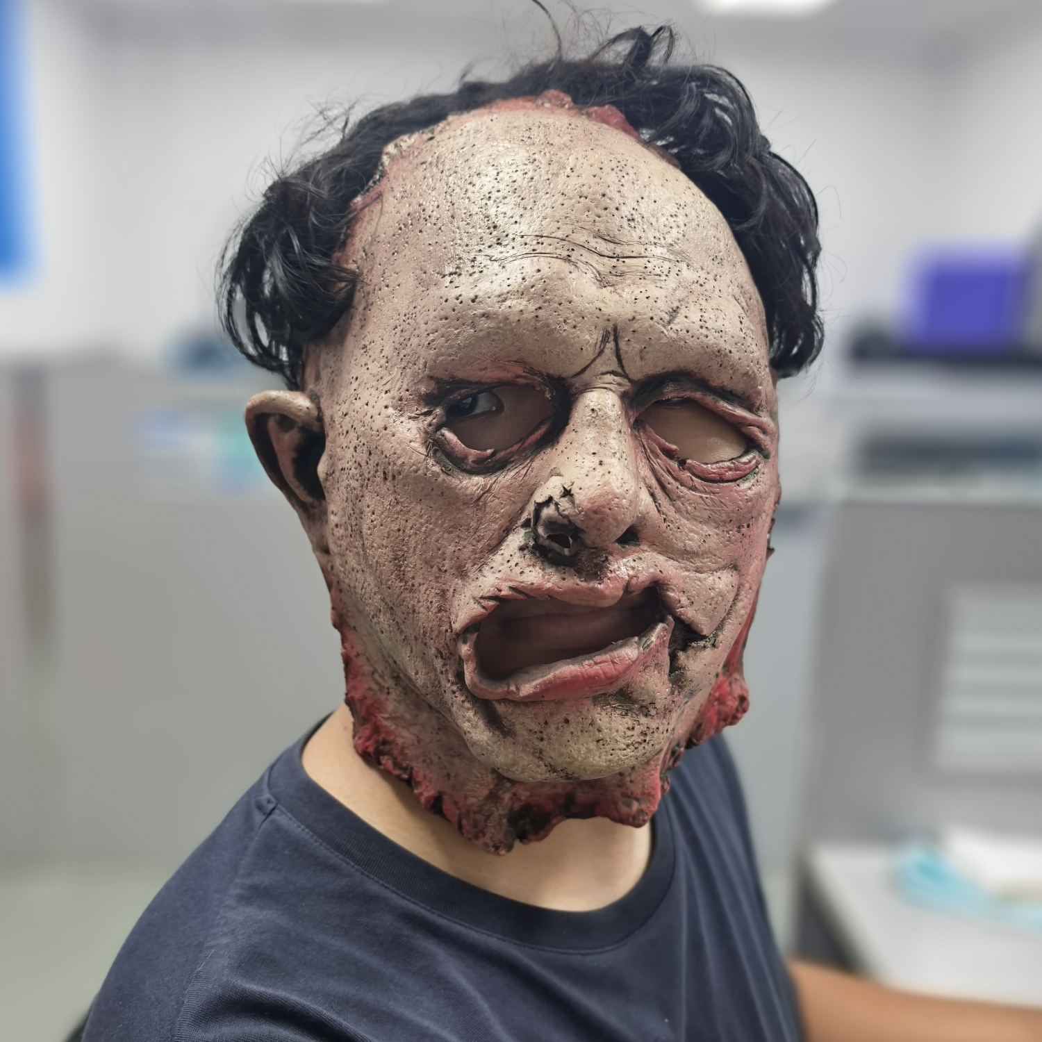 Half Face Skinned Rubber Blood - مراجعة Respirator Half Face وسعره