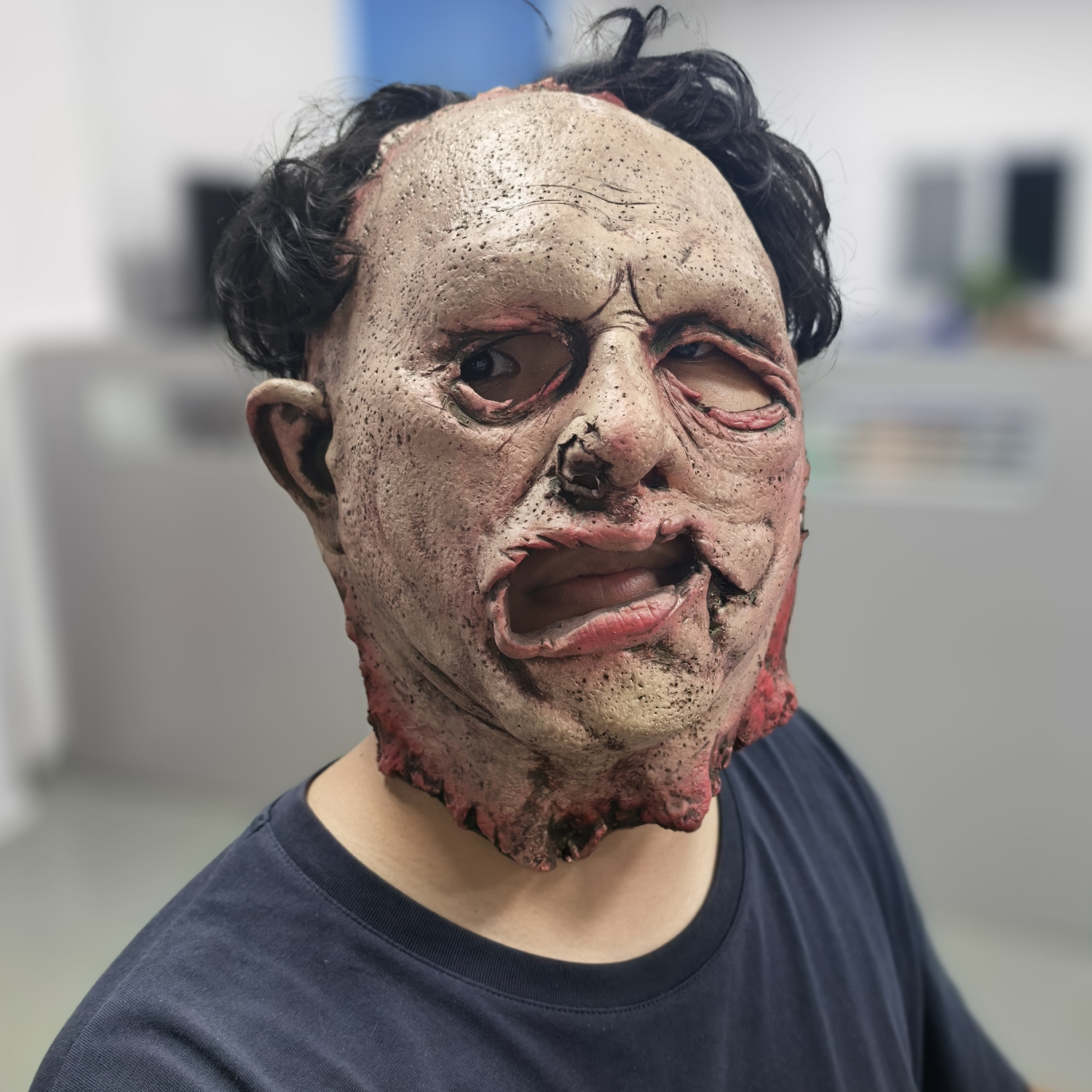 Half Face Skinned Rubber Blood - مراجعة Respirator Half Face وسعره