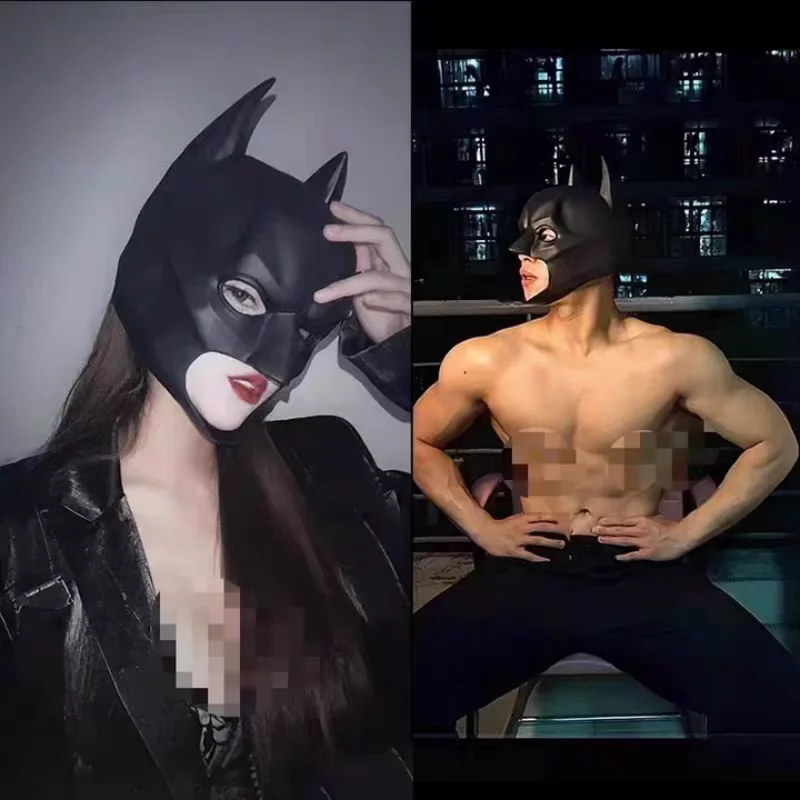 Halloween Black Bat Mask Super - مراجعة Respirator Half Face وسعره