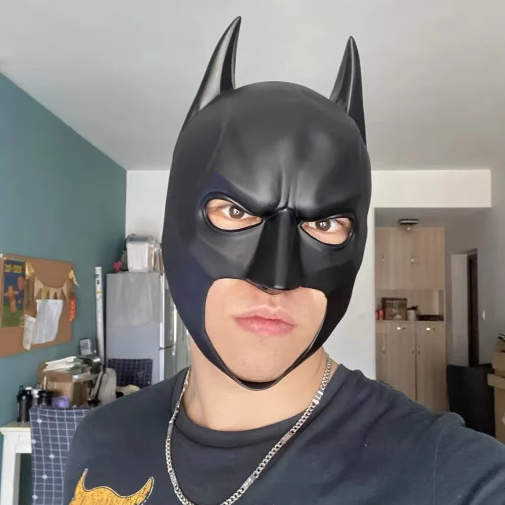 Halloween Black Bat Mask Super - مراجعة Respirator Half Face وسعره