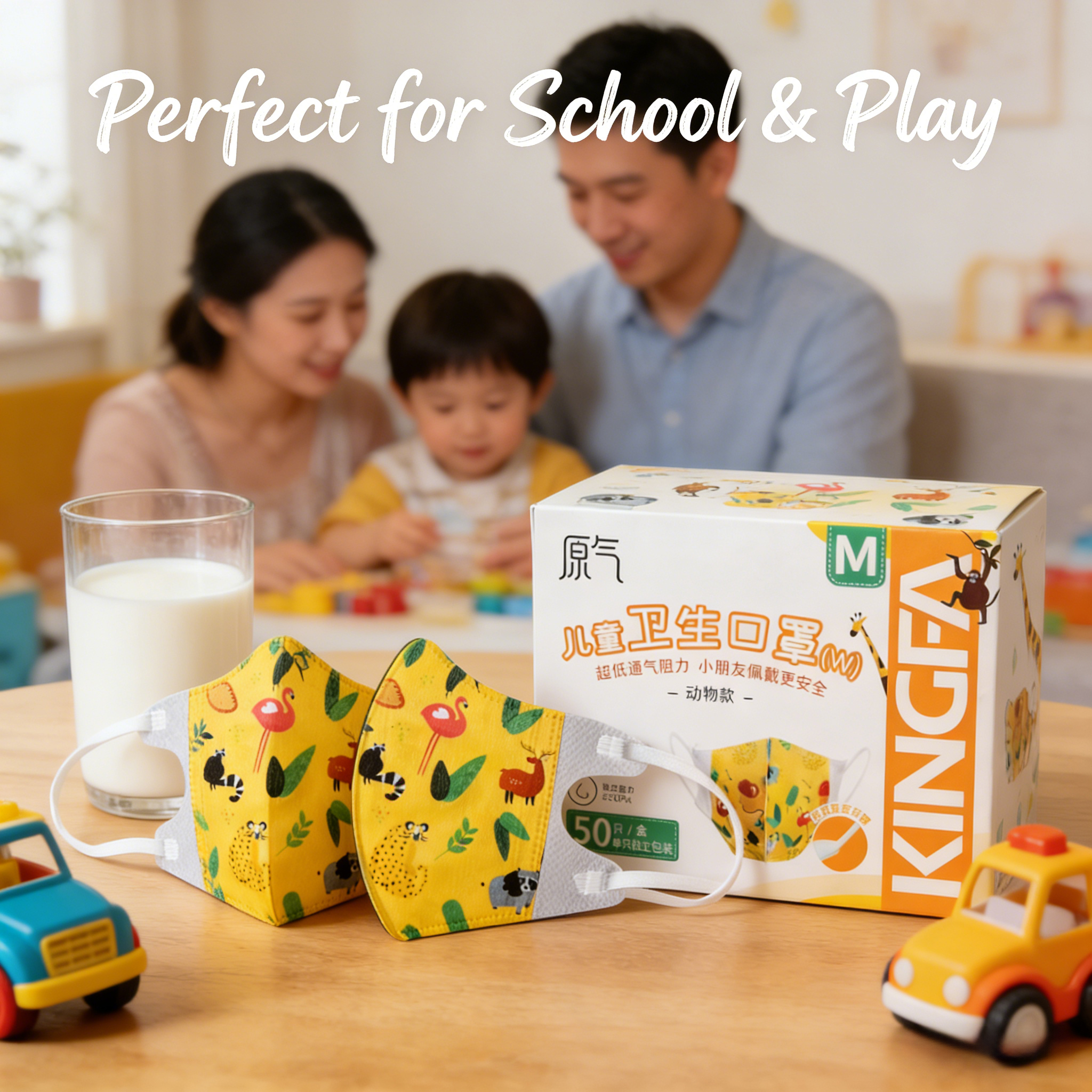 50-100pcs  Kids Face Mask FPP2 - مراجعة Face Mask Storage Box وسعره