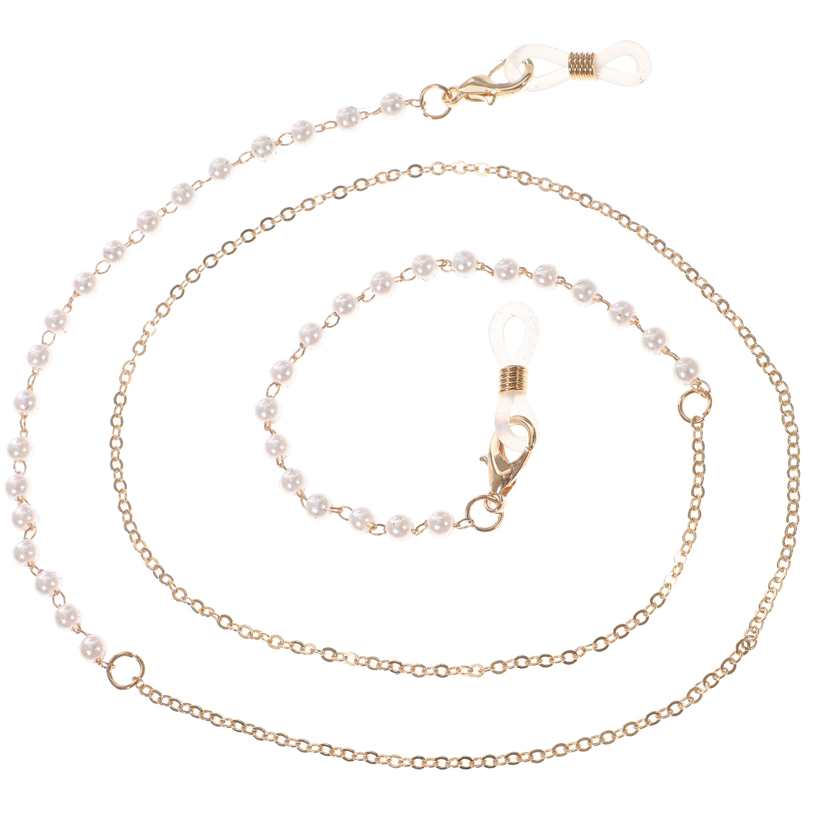 1Pcs Fashion Premium Alloy Gla - مراجعة Mask Chain Holder وسعره