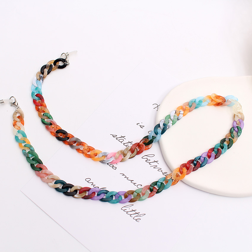 Acrylic Glasses Chain Fashion  - مراجعة Mask Chain Holder وسعره