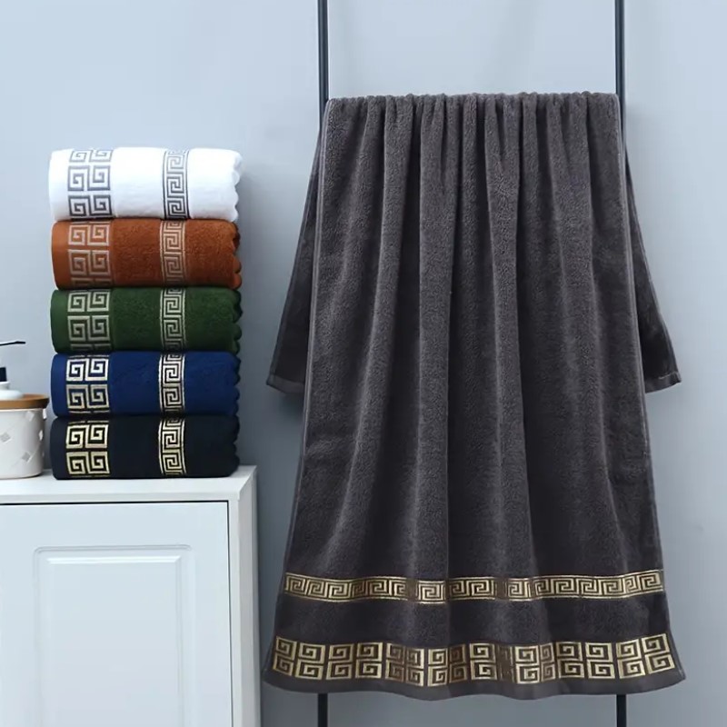 Oversized Bath Towel 140x70cm  - مراجعة Cloth Face Mask Washable وسعره