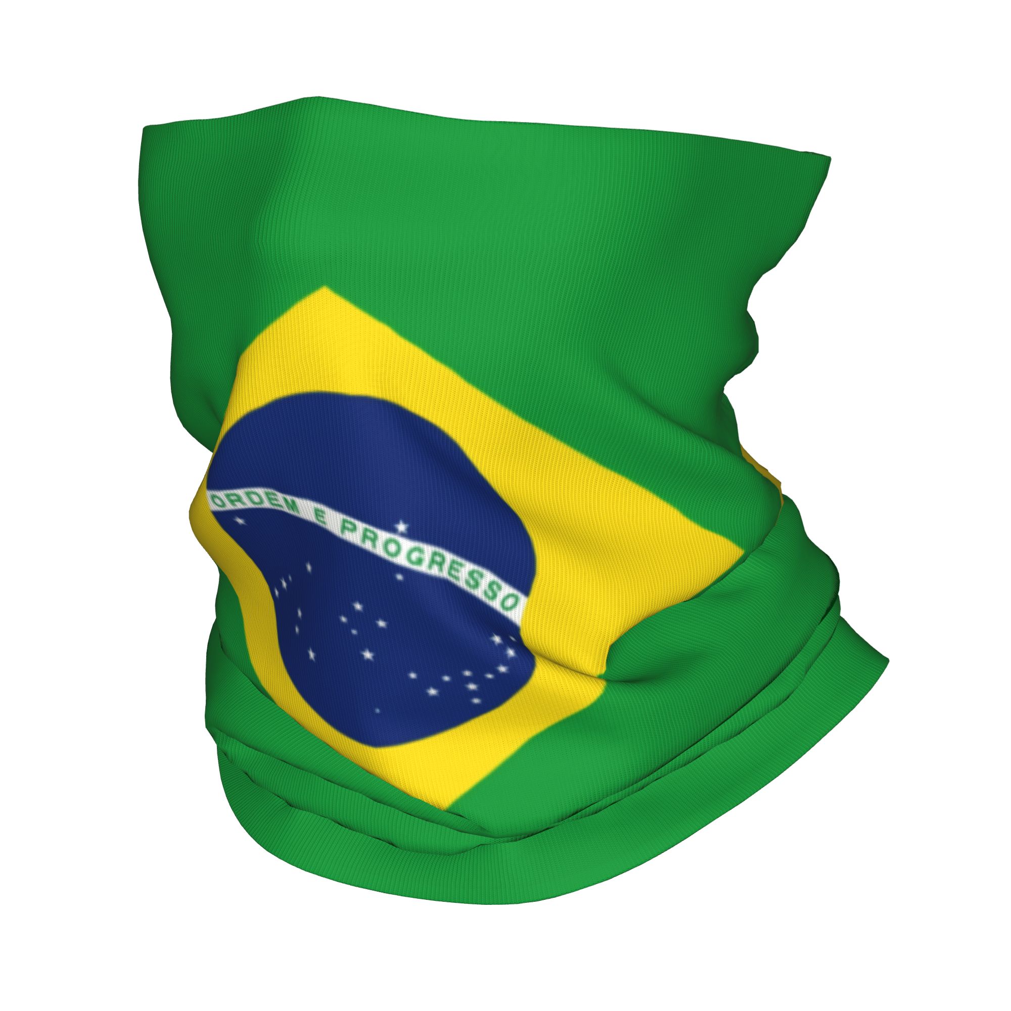 Custom Brazil Flag Bandana Nec - مراجعة Neck Gaiter Face Cover وسعره