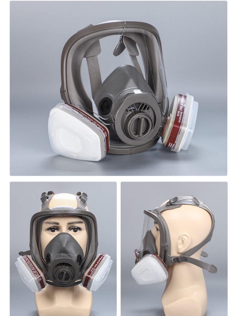 Full Face Gas Masks Survival C - مراجعة Dust Mask Construction وسعره