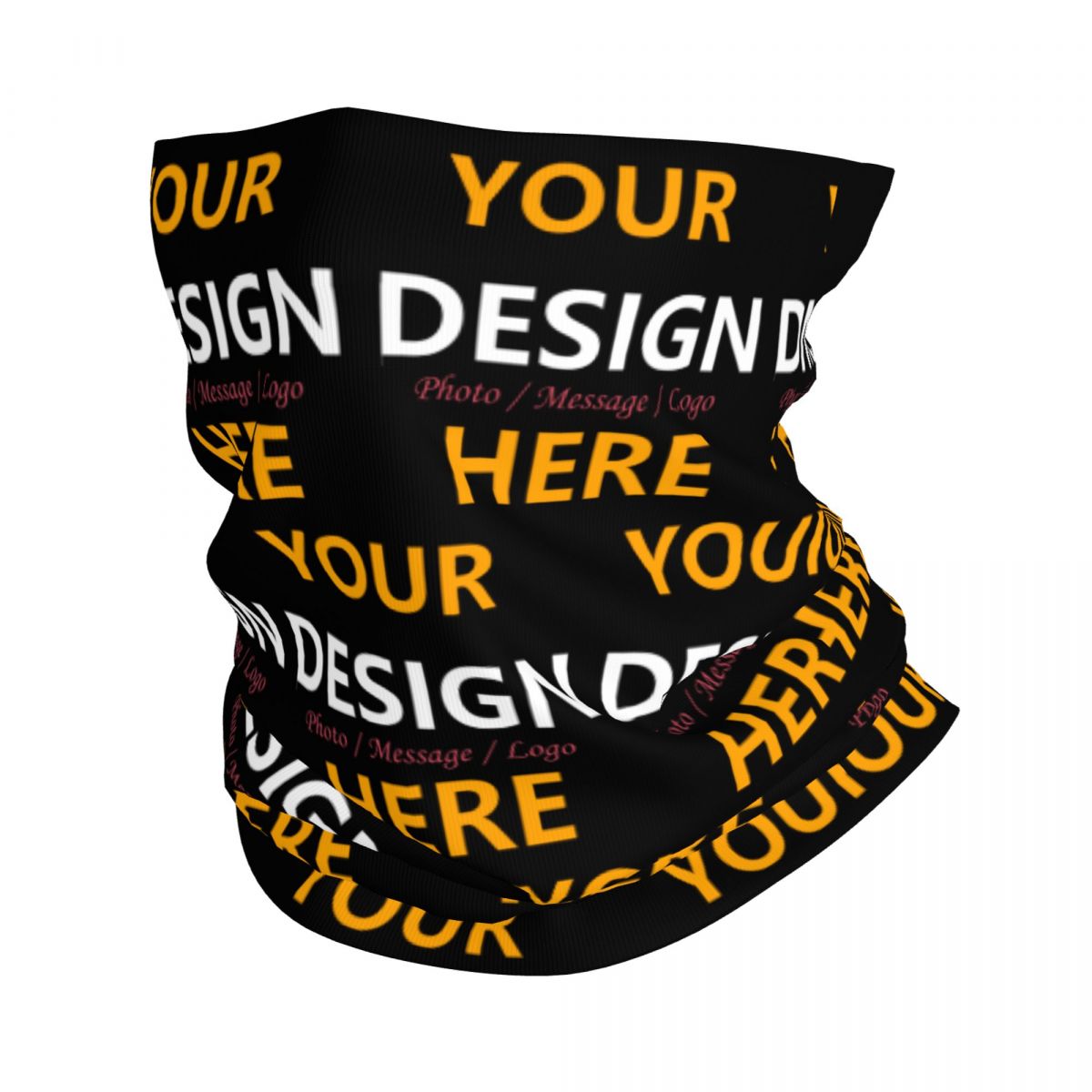 Custom Your Design Here Bandan - مراجعة Neck Gaiter Face Cover وسعره