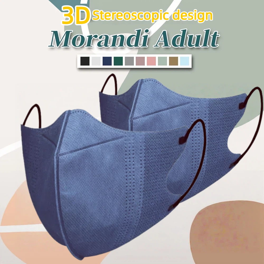 200Pcs/3D Three-Dimensional Da - مراجعة Disposable Mask Blue وسعره