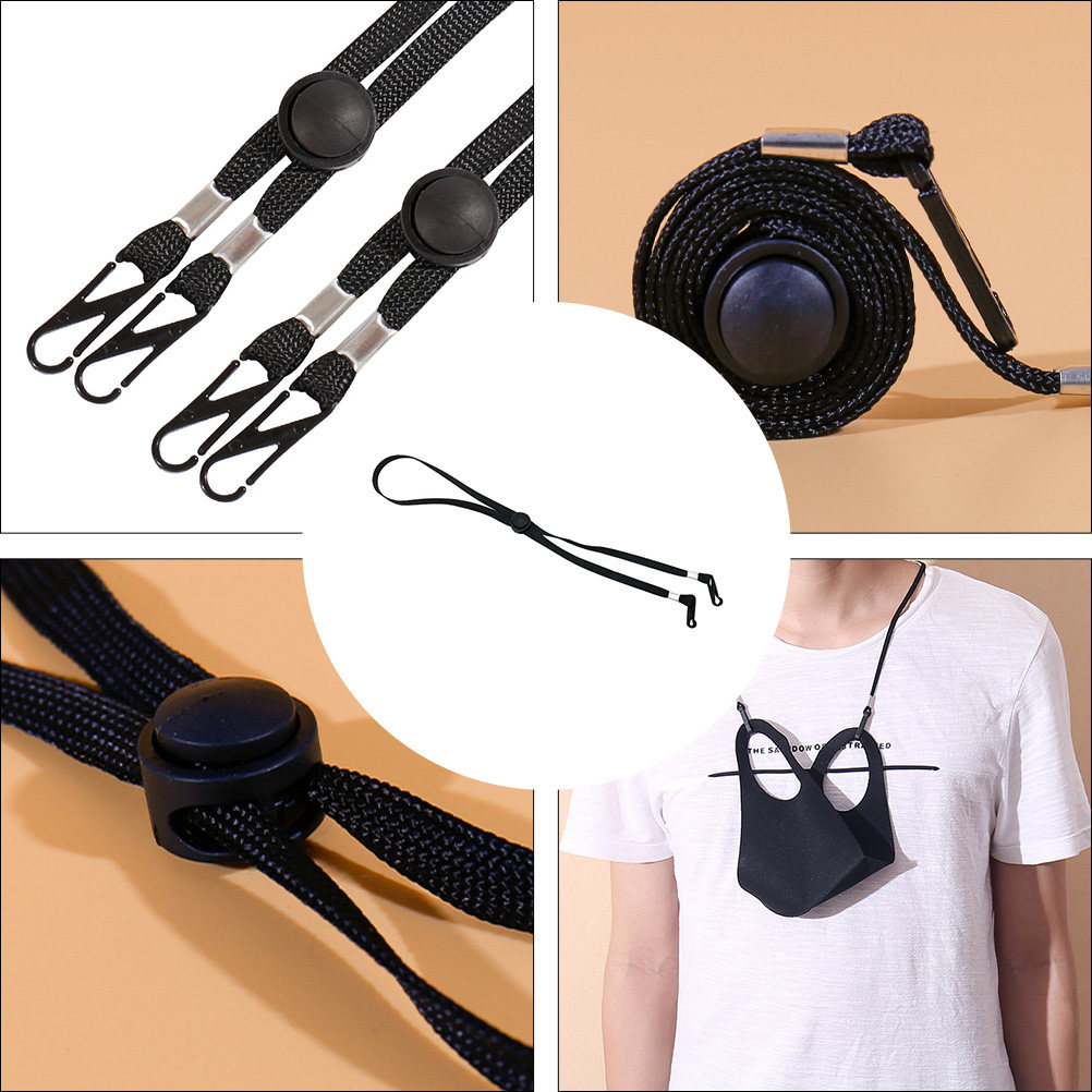 12Pcs Anti-Fall Face Mask Lany - مراجعة Mask Ear Saver Strap وسعره