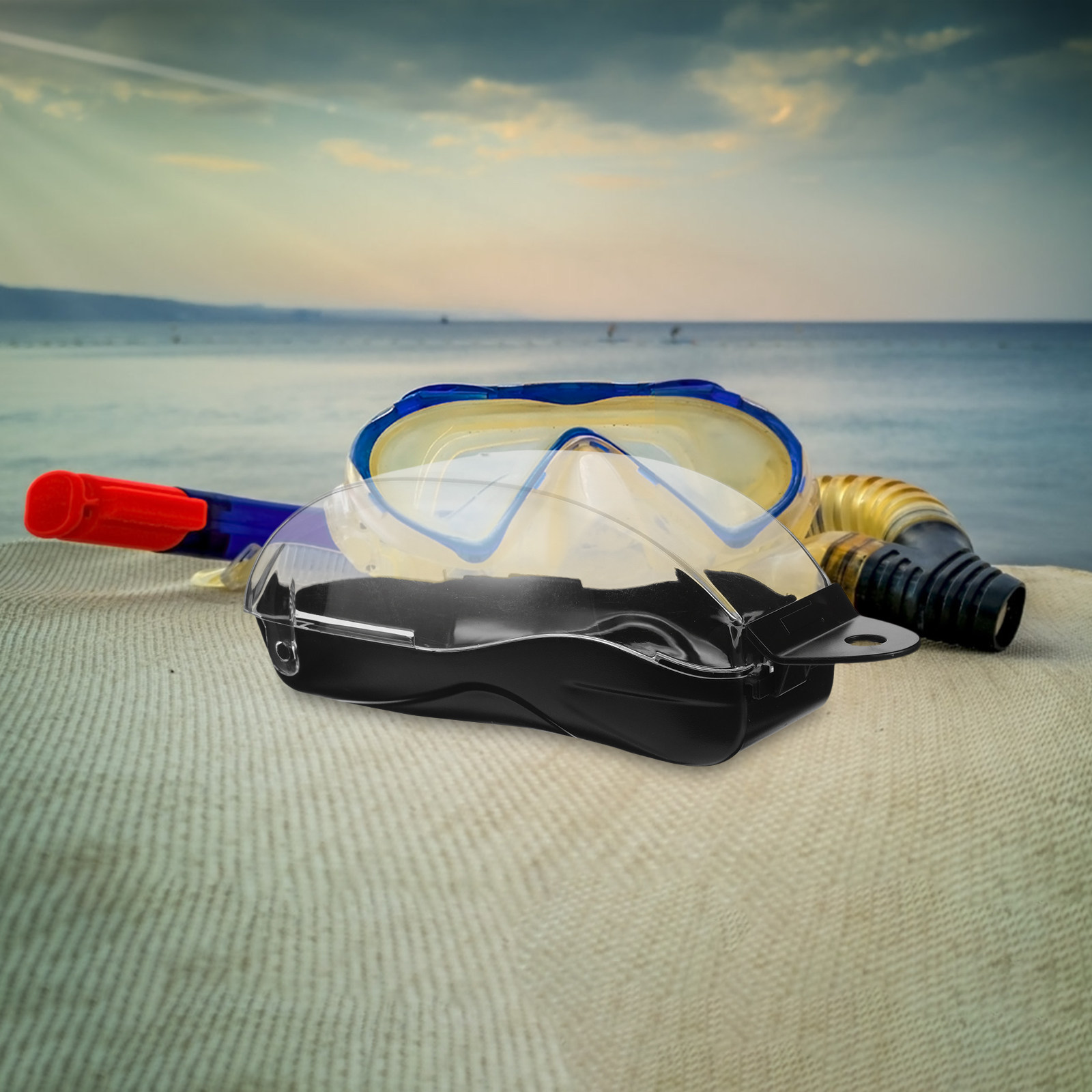 Snorkeling Mask Case Portable  - مراجعة Mask Case Hard Shell وسعره