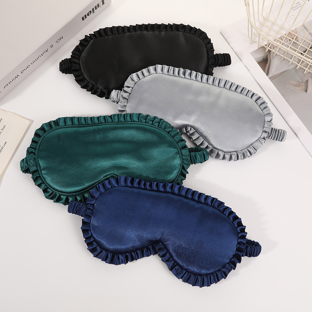 1pcs Premium Silk Eye Mask wit - مراجعة Mask Lanyard Adjustable وسعره