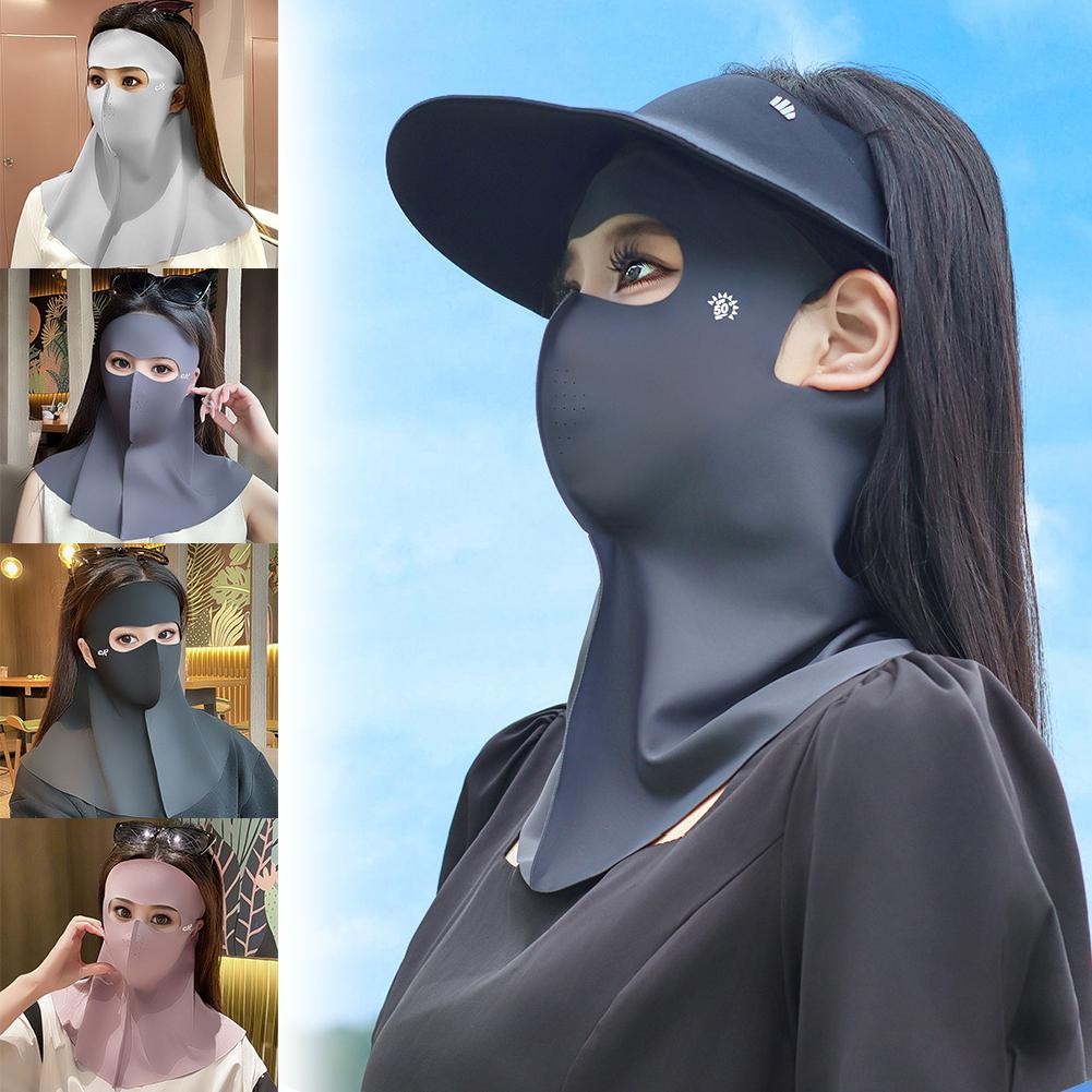 Full Face Neck Gaiter Ice Silk - مراجعة Sports Mask Breathable وسعره