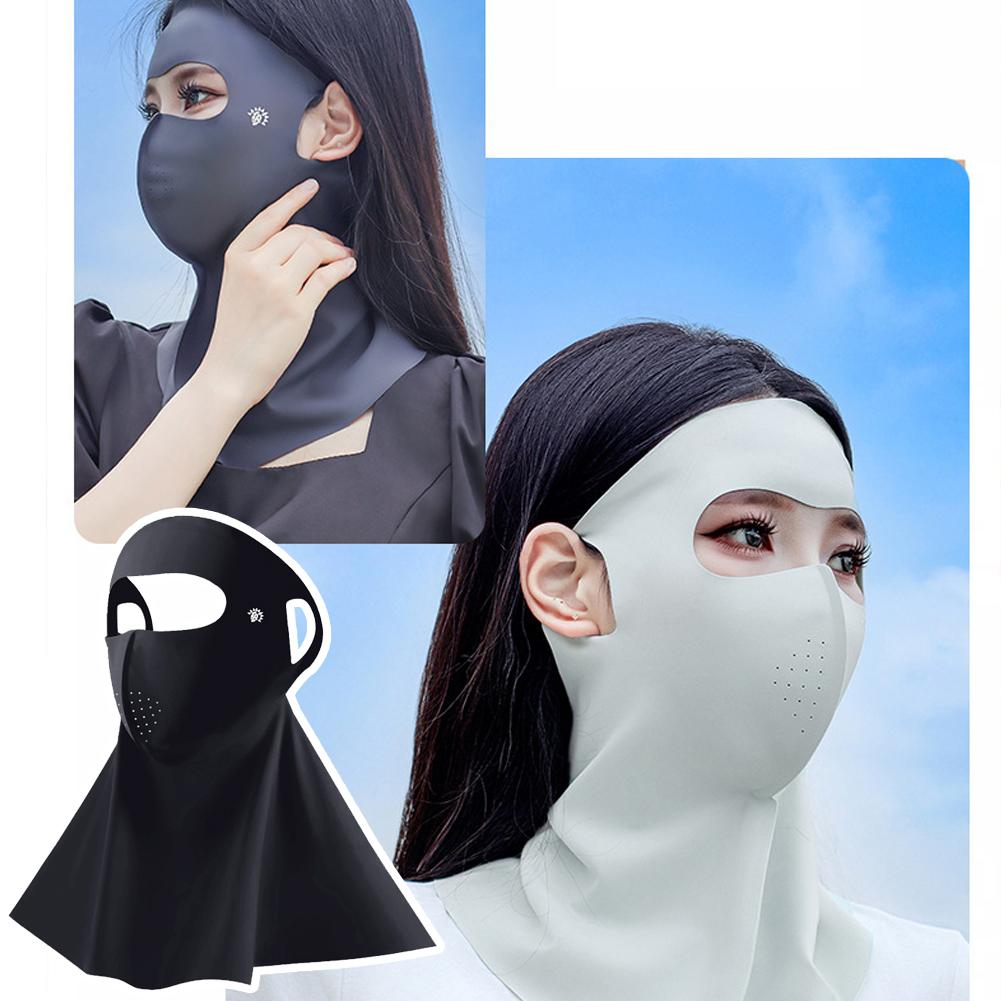Full Face Neck Gaiter Ice Silk - مراجعة Sports Mask Breathable وسعره