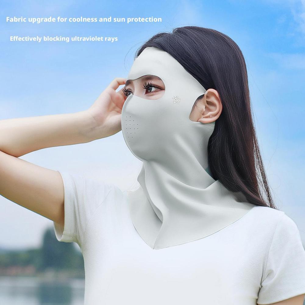 Full Face Neck Gaiter Ice Silk - مراجعة Sports Mask Breathable وسعره