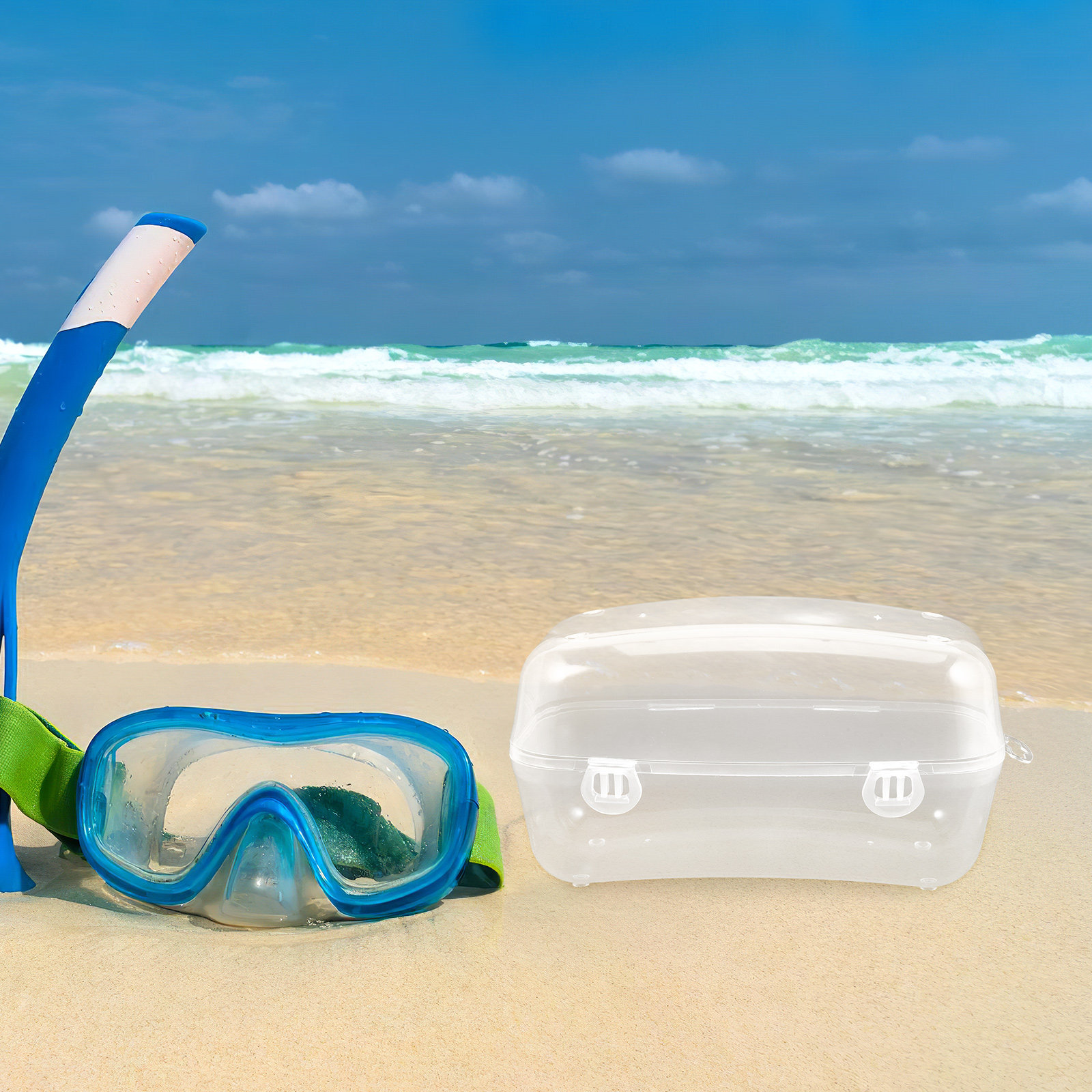 Diving Masks Case Hard Shell C - مراجعة Mask Case Hard Shell وسعره