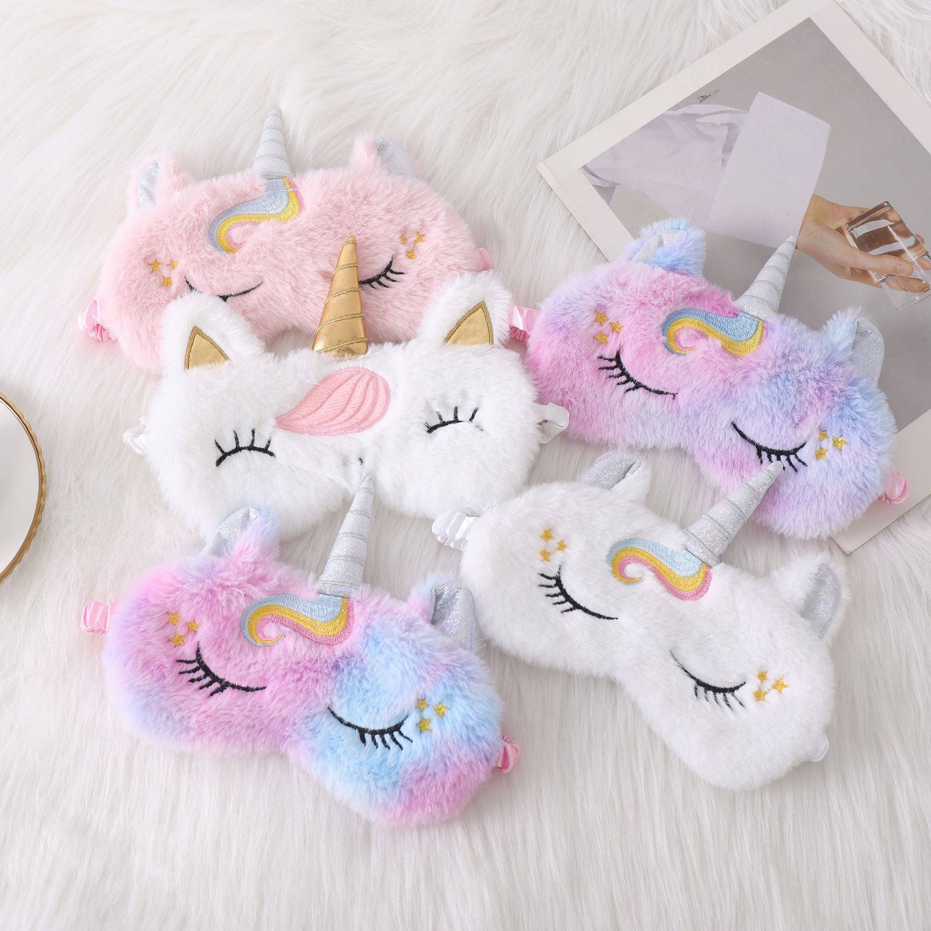 Soft Plush Sleeping Eye Masks  - مراجعة Kids Face Mask وسعره