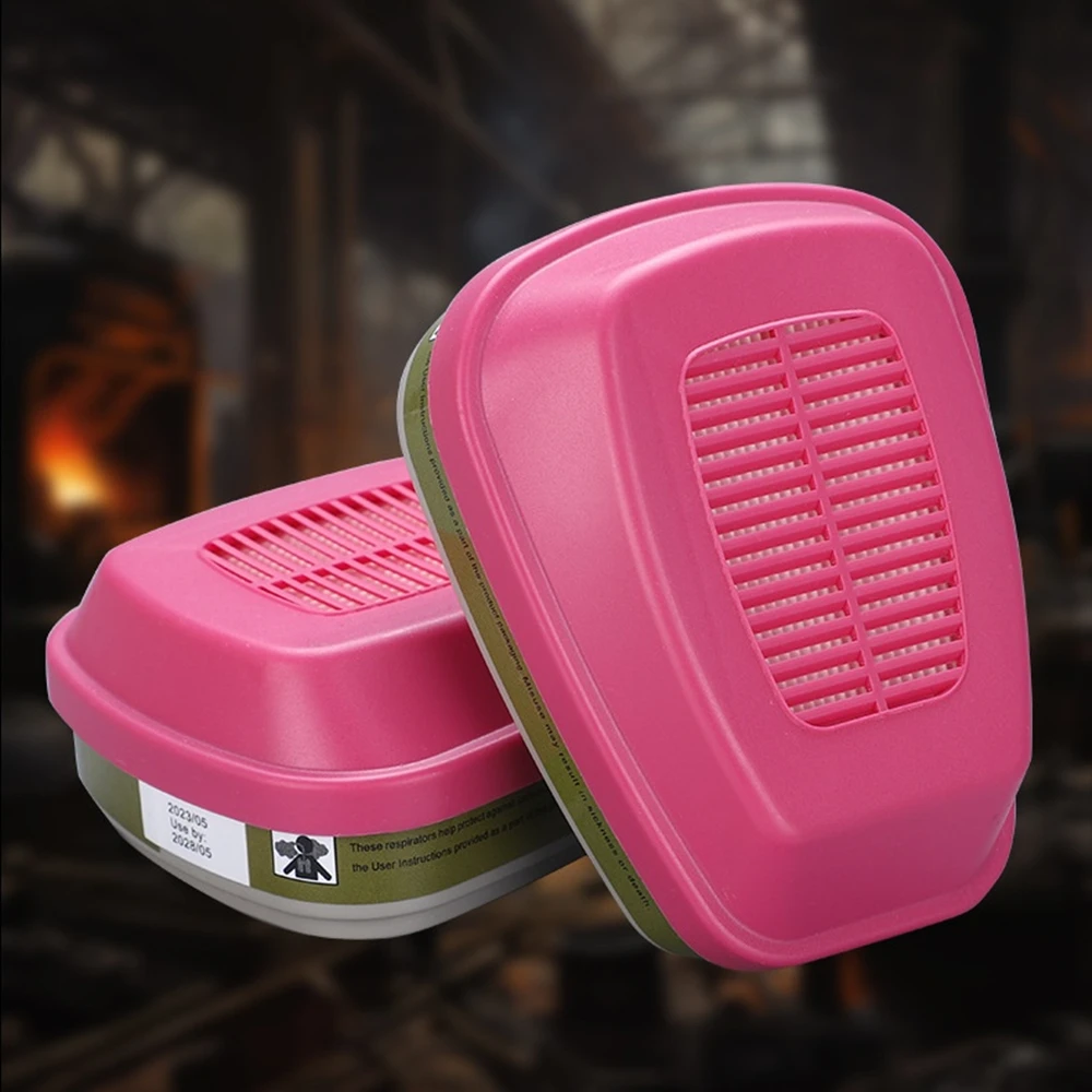 P100 Protected Multi-Gas/Vapor - مراجعة Face Mask Storage Box وسعره