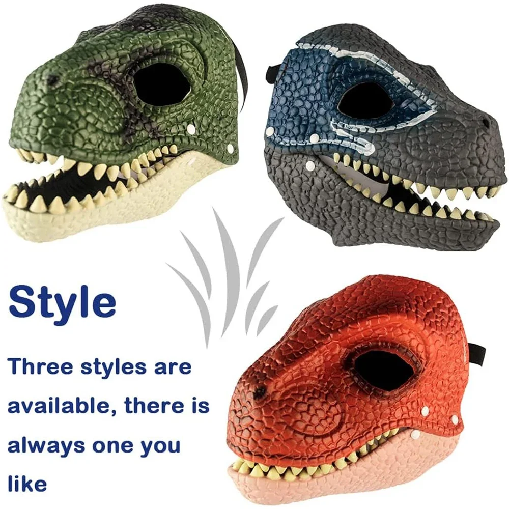 Halloween Dinosaur Mask Horror - مراجعة Kids Face Mask وسعره