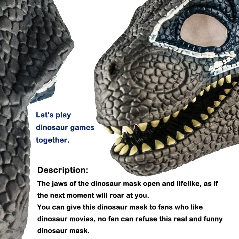 Halloween Dinosaur Mask Horror - مراجعة Kids Face Mask وسعره