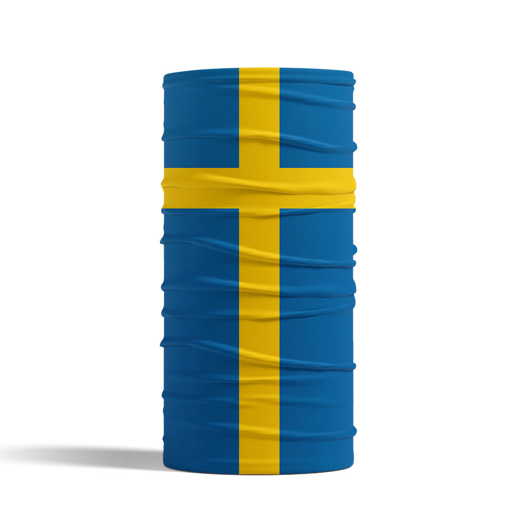 Sweden Flag Printed Bandana He - مراجعة Neck Gaiter Face Cover وسعره