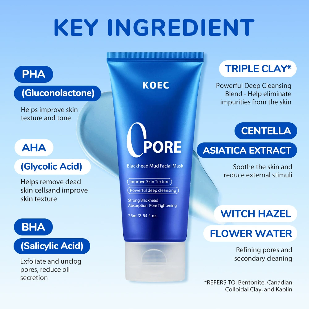 75ml KOEC Zero Pore Blackhead  - مراجعة Dust Mask Construction وسعره