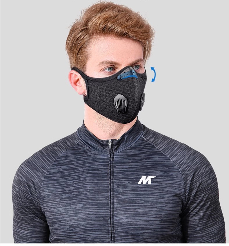 Cycling Mask Sport Washable Re - مراجعة Anti Pollution Mask وسعره