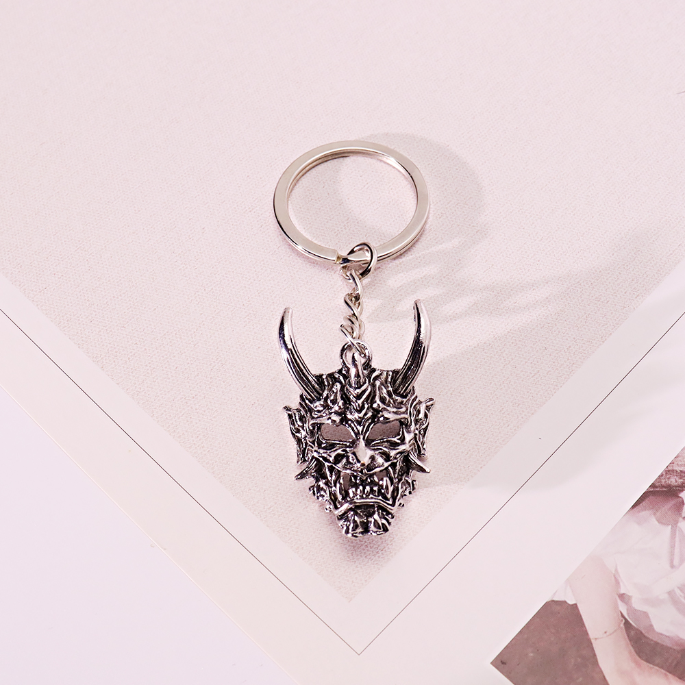 1 piece samurai keychain Japan - مراجعة Mask Chain Holder وسعره