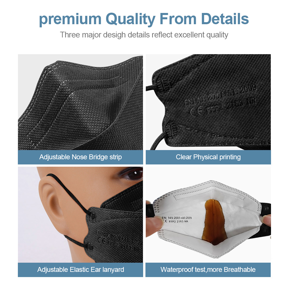 Adult Fish Shape Certified KN9 - مراجعة Anti Pollution Mask وسعره