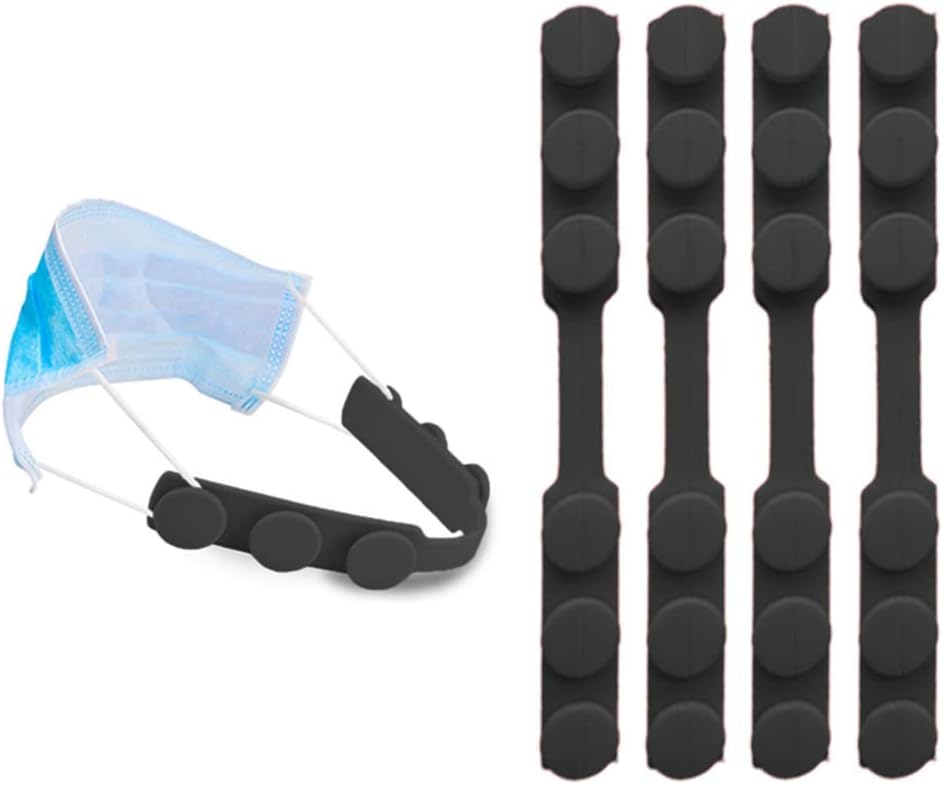 4 Pcs Silicone Ear Savers for  - مراجعة Mask Ear Saver Strap وسعره
