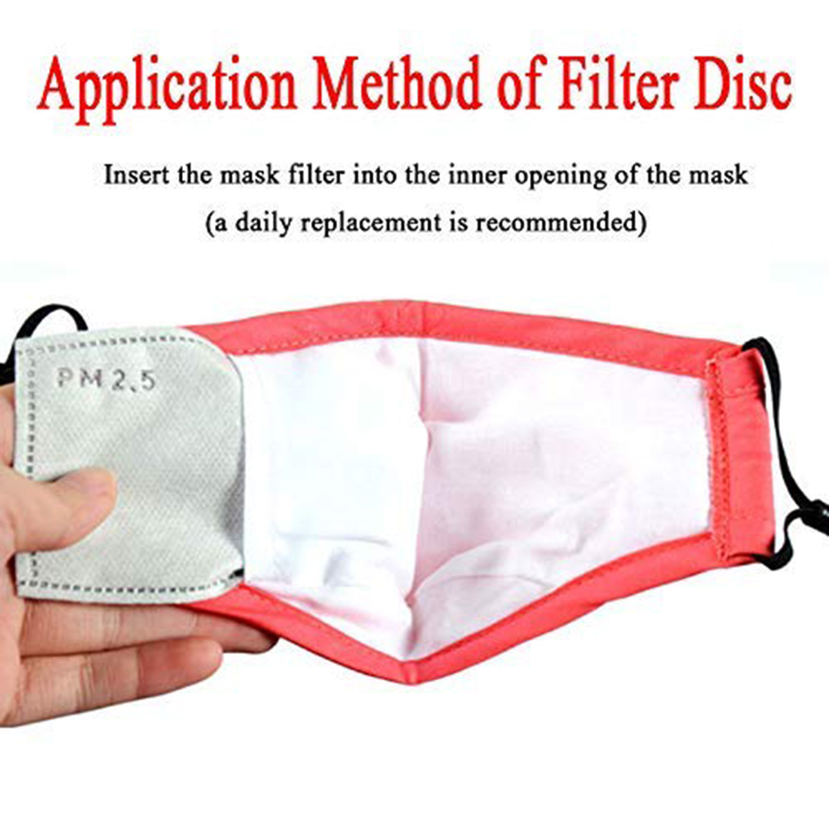 20pcs Fine Denier Face Mask Fi - مراجعة Pm2.5 Filter Insert وسعره
