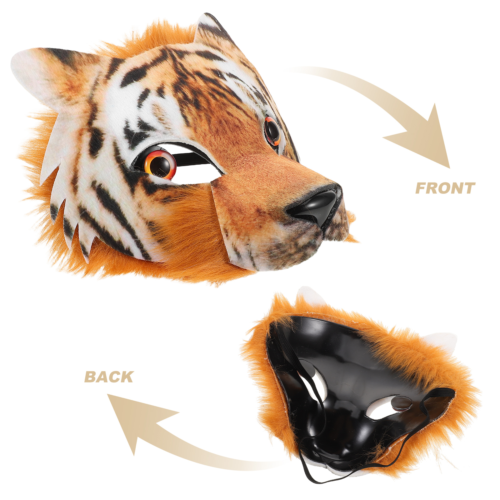 Tiger Mask 3d Animal Kids Masq - مراجعة Kids Face Mask وسعره