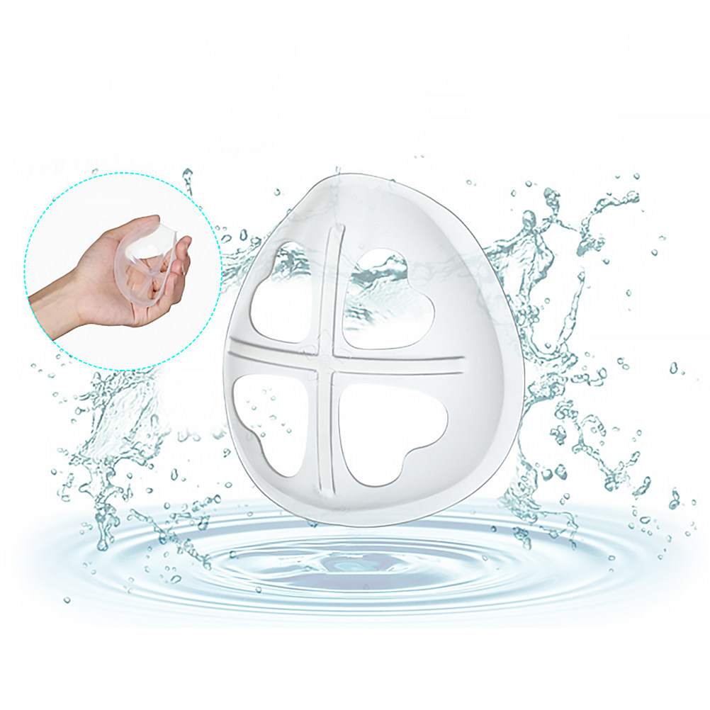 3Pcs Silicone Mask Breathing B - مراجعة Silicone Mask Bracket وسعره