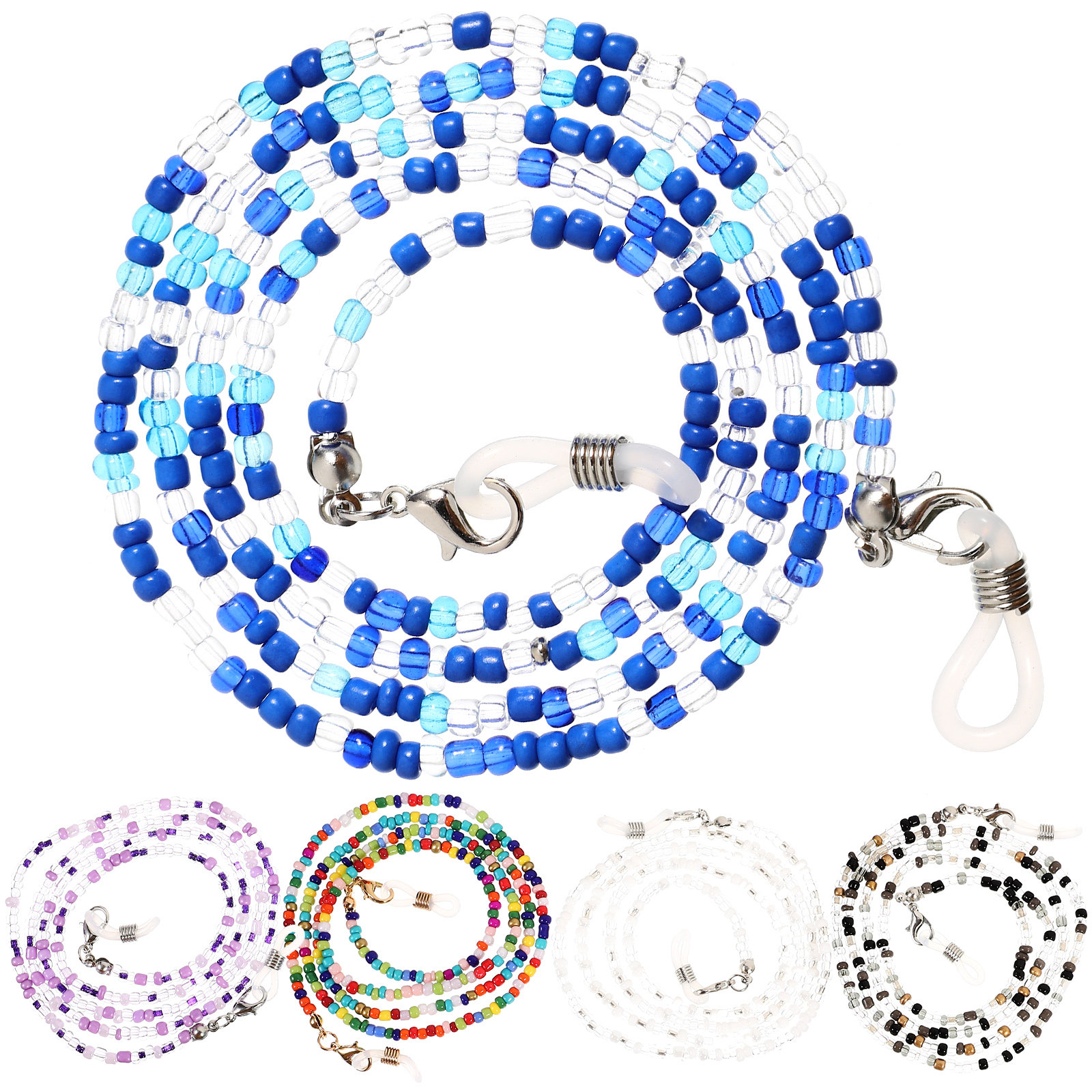 5Pcs Glasses Chain for Women B - مراجعة Mask Chain Holder وسعره