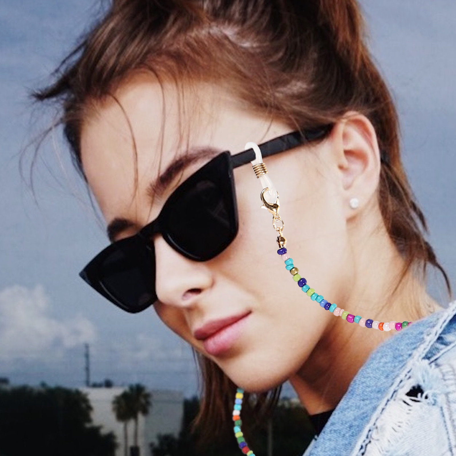 5Pcs Glasses Chain for Women B - مراجعة Mask Chain Holder وسعره