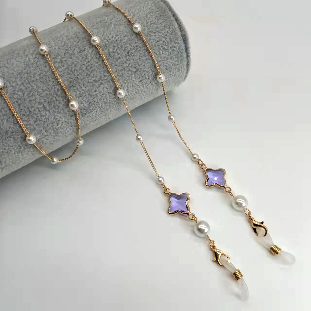 Women Eyeglass Chain Plastic B - مراجعة Mask Chain Holder وسعره