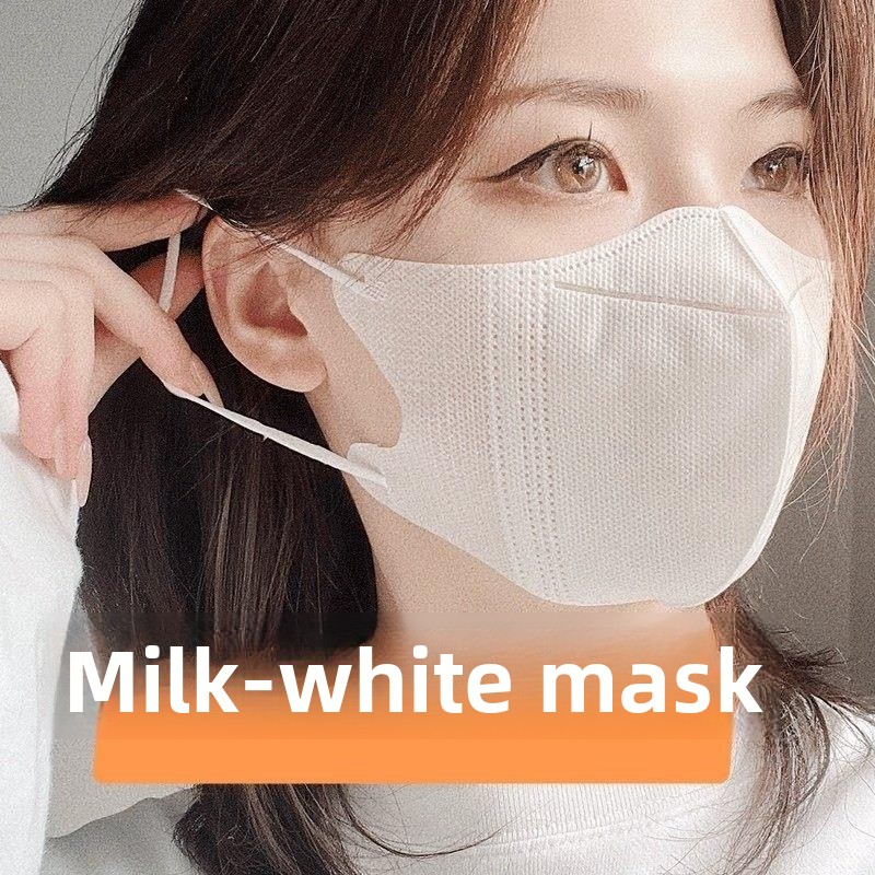 Milk White Breathable Thin Ste - مراجعة Disposable Surgical Mask وسعره