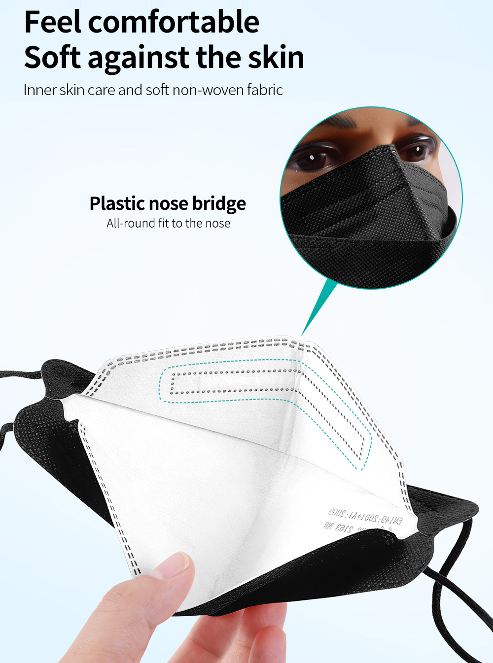 fpp2 CE Protective maske anti  - مراجعة Disposable Surgical Mask وسعره
