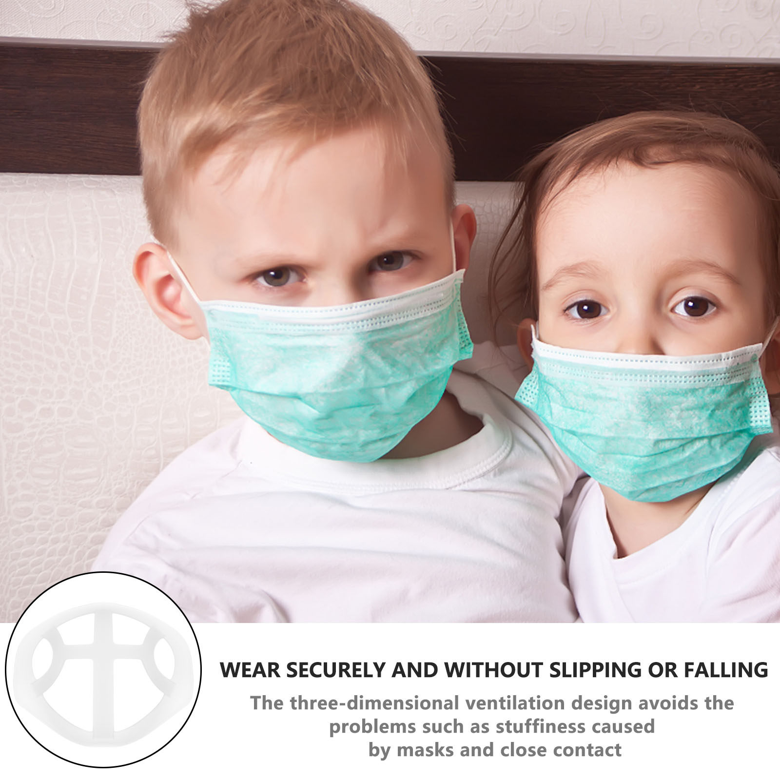 5Pcs Mask Breathing Bracket Re - مراجعة Silicone Mask Bracket وسعره