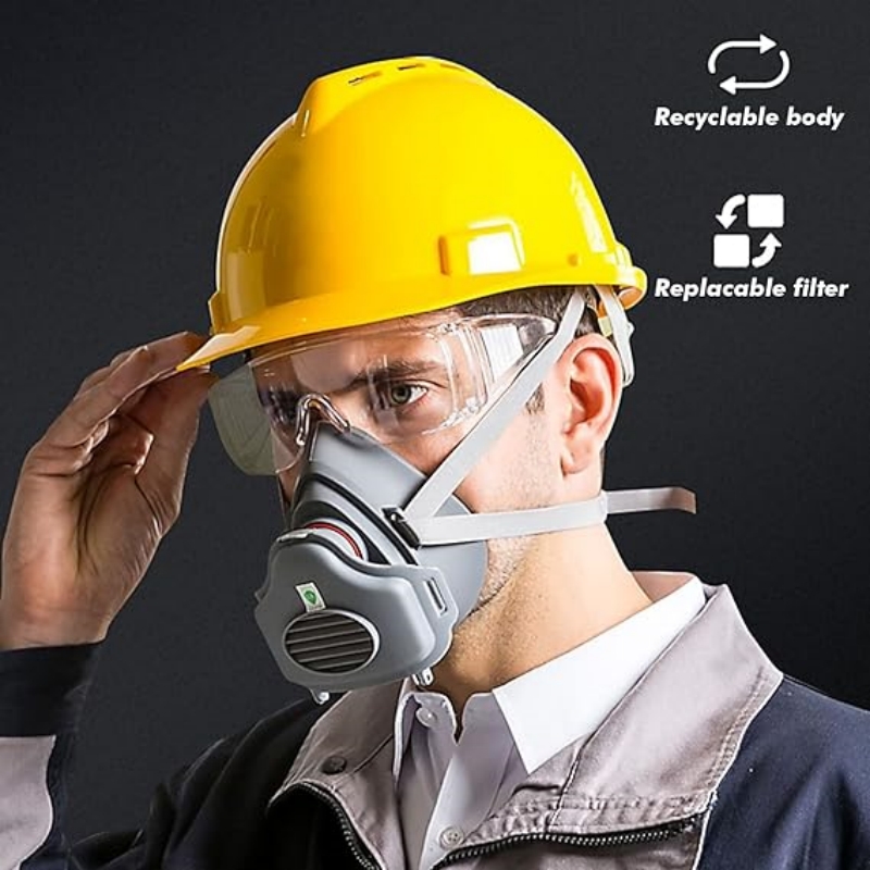 Dust mask, mask protection, in - مراجعة Dust Mask Construction وسعره