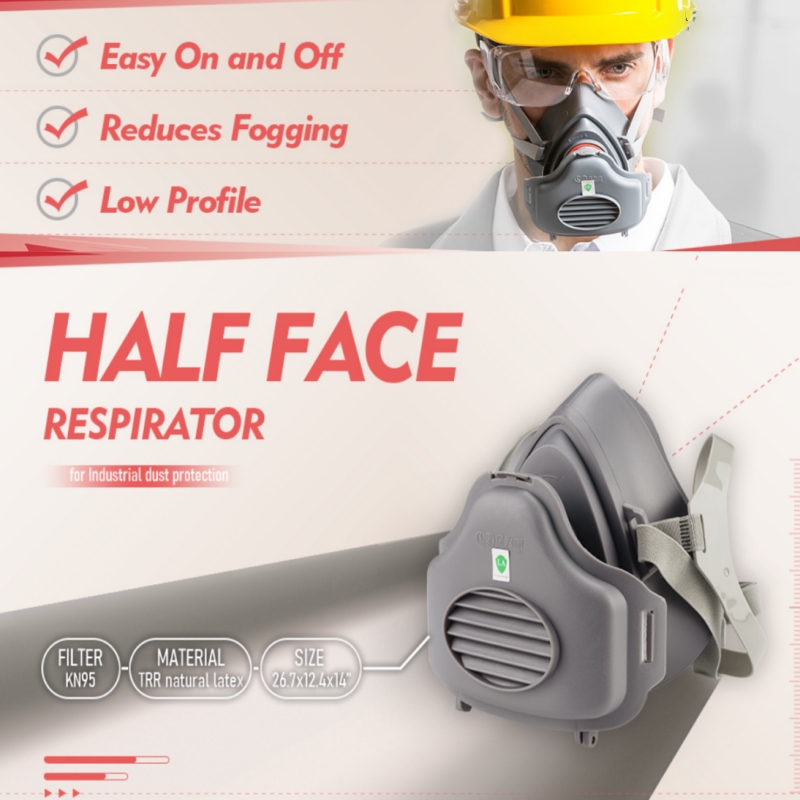 Dust mask, mask protection, in - مراجعة Dust Mask Construction وسعره
