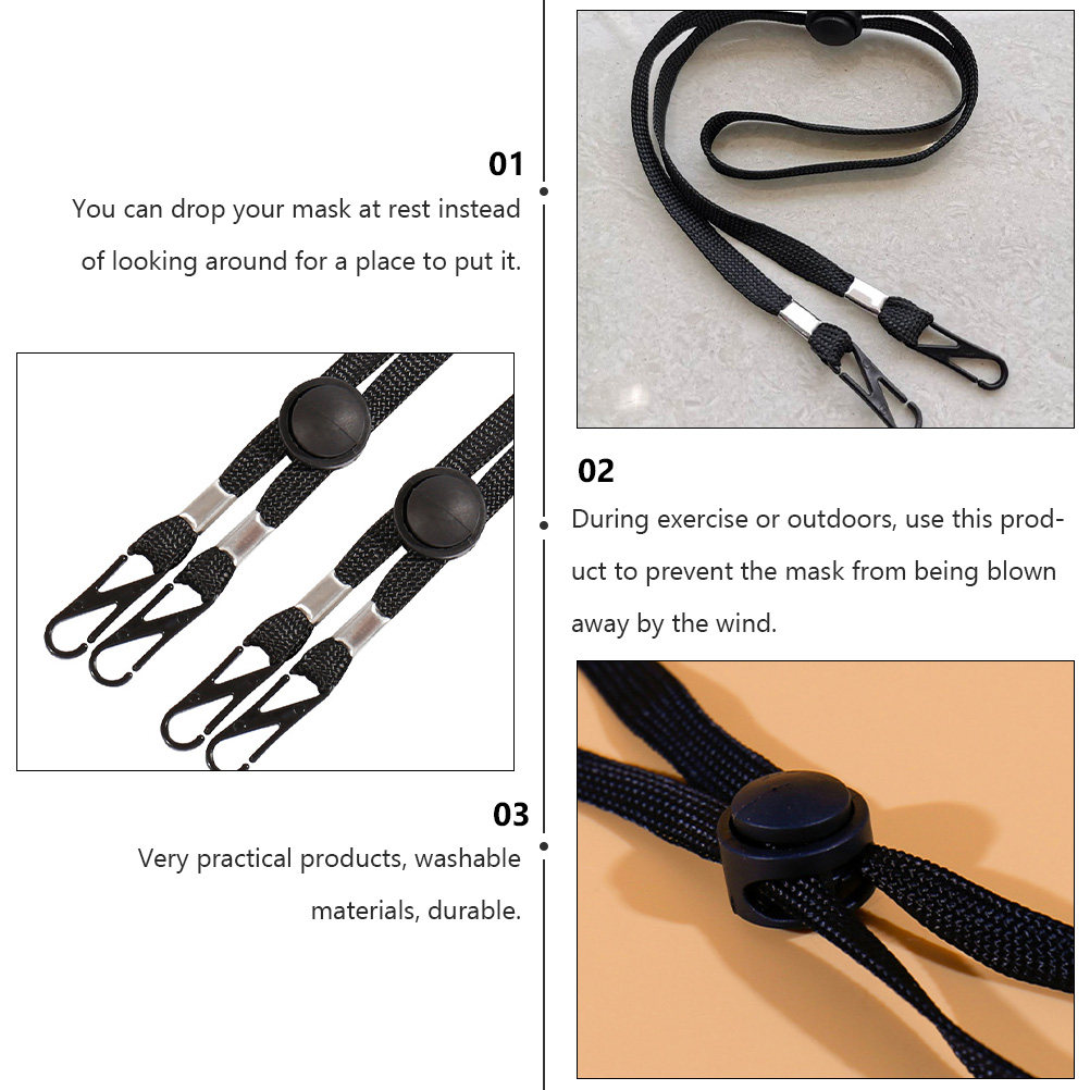 12Pcs Face Mask Lanyard Anti-F - مراجعة Mask Ear Saver Strap وسعره