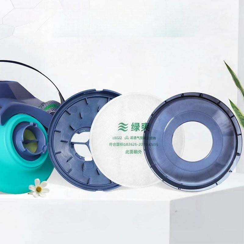 Dual Filter Silicone Half Face - مراجعة Respirator Half Face وسعره