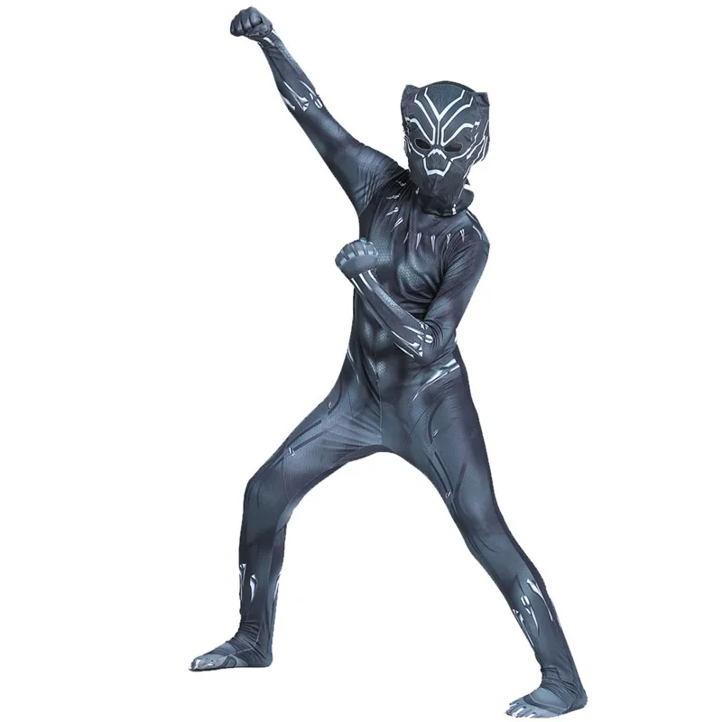 3-12Y Boy's Black Panther Cost - مراجعة Black Face Mask Pack وسعره