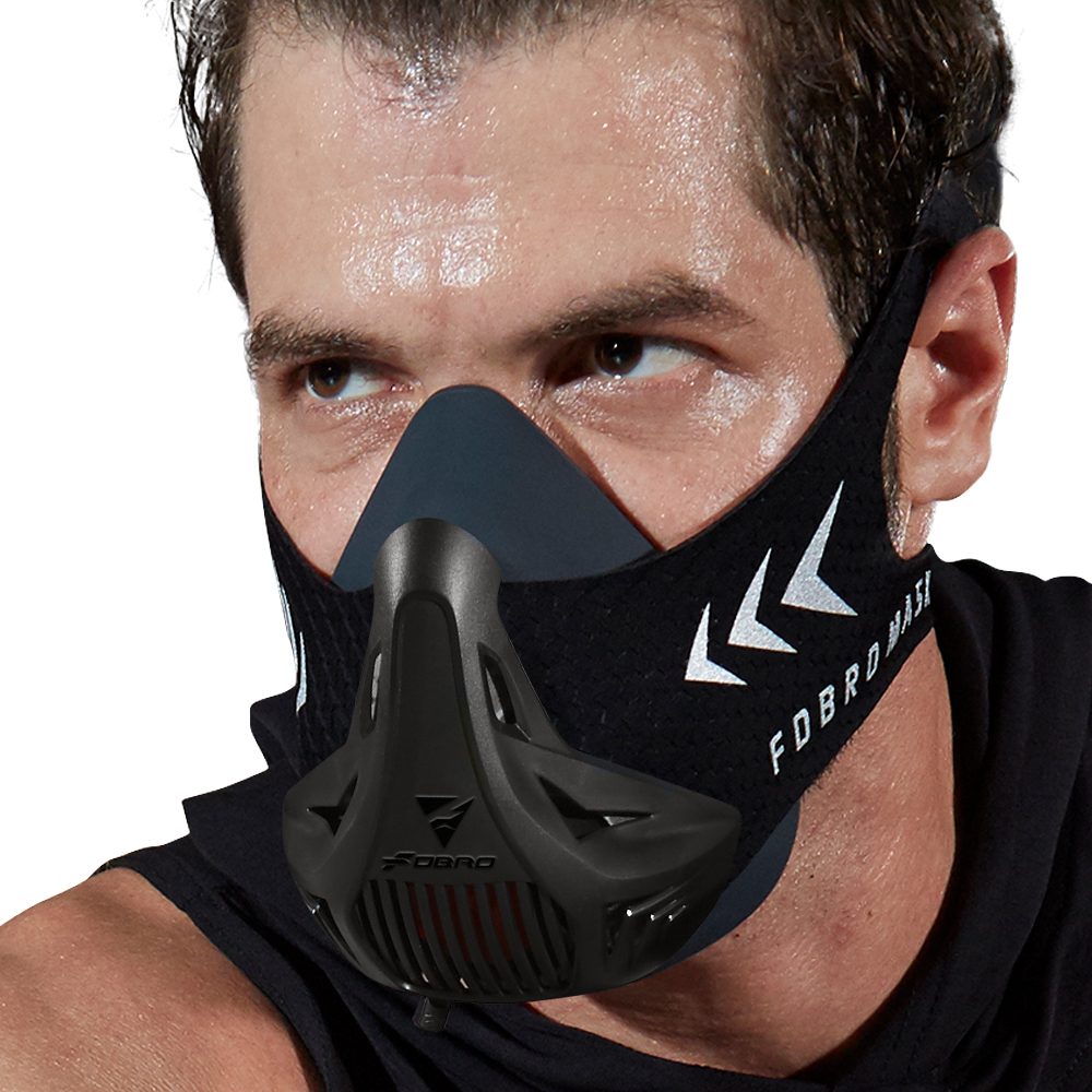 Sports Mask Elevation Running  - مراجعة Black Face Mask Pack وسعره