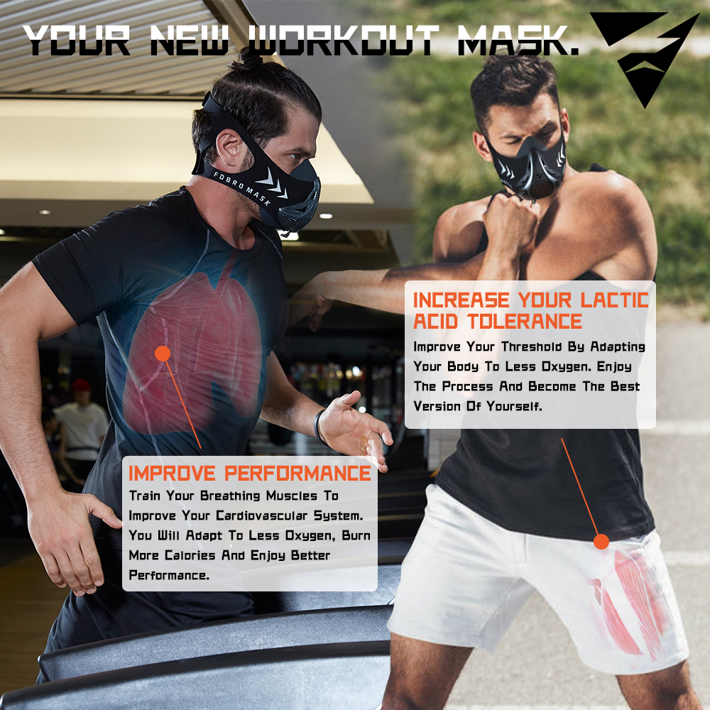 Sports Mask Elevation Running  - مراجعة Black Face Mask Pack وسعره