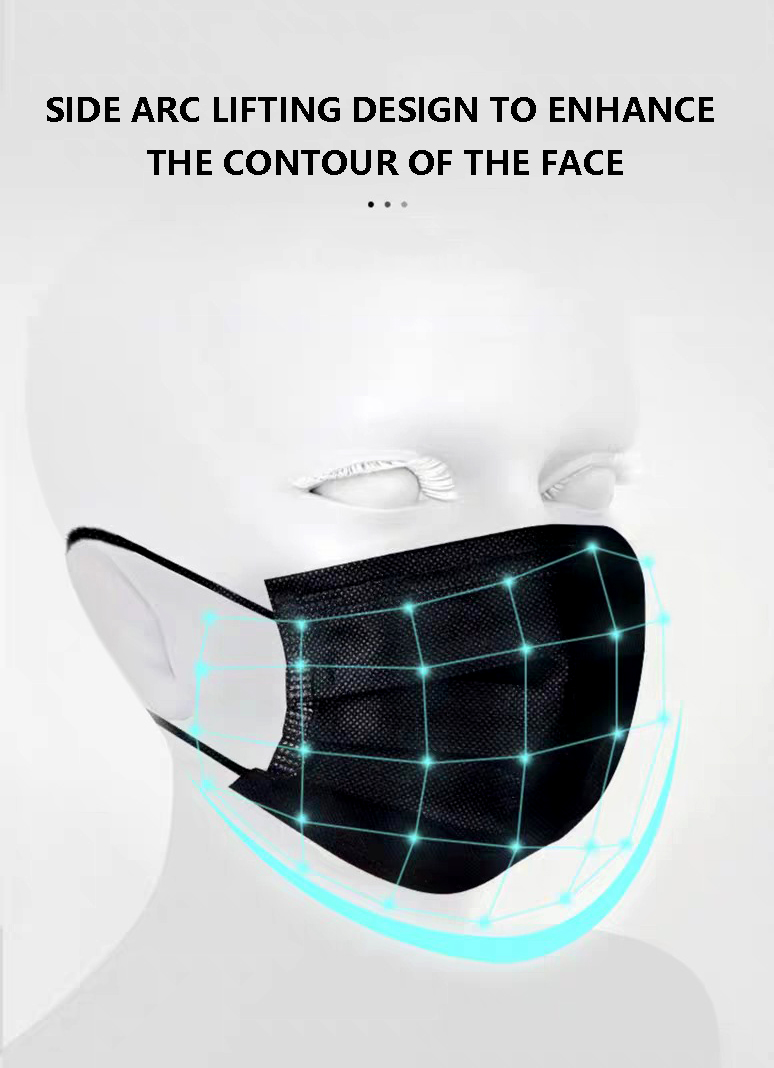 10/50/100/200PCS Disposable Ma - مراجعة Disposable Mask Blue وسعره